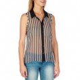 Camisa de ratlles sense mànigues
